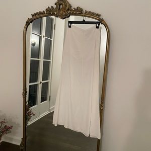 Reformation White Skirt Medium